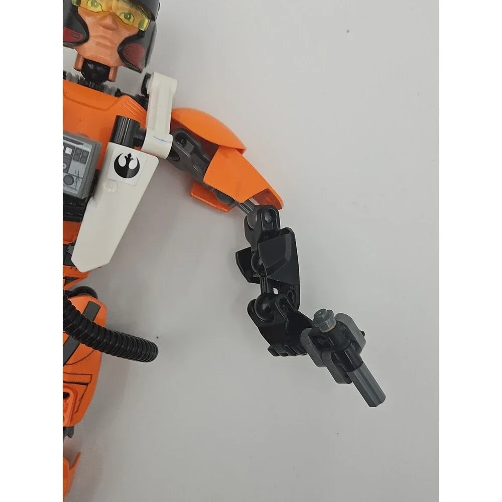 LEGO Starwars Figures Poe Dameron Luke Skywalker, Captain Phasma, Obi Wan Kenobi